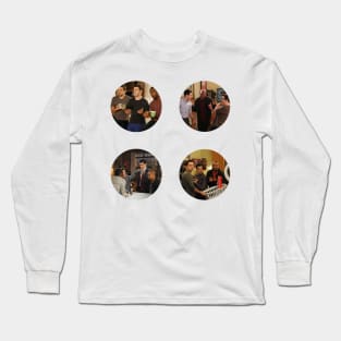 New Girl Sticker Pack Long Sleeve T-Shirt